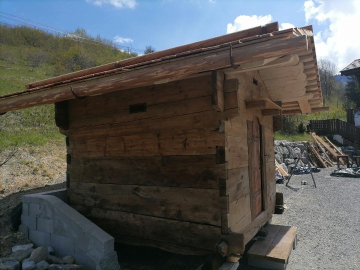 Restauration d'un mazot