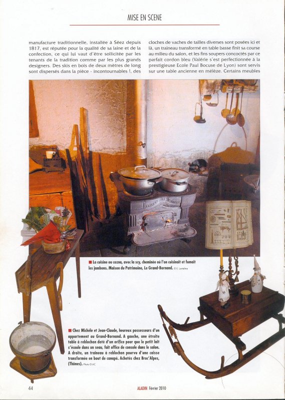 Magazine "Aladin - le magazine des chineurs" Fvrier 2010