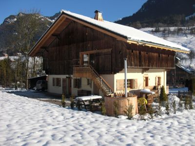 Maison Borne hiver