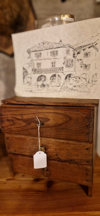 Petit coffret 3 tiroirs Haute-Tarentaise