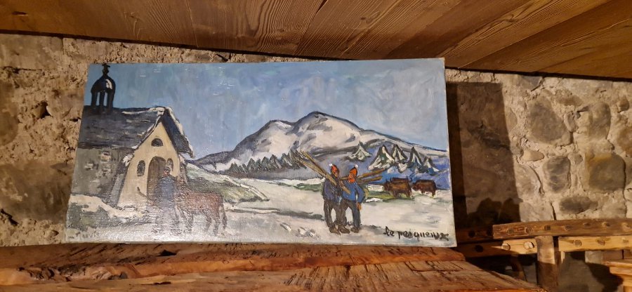 Tableau Chapelle des Aravis