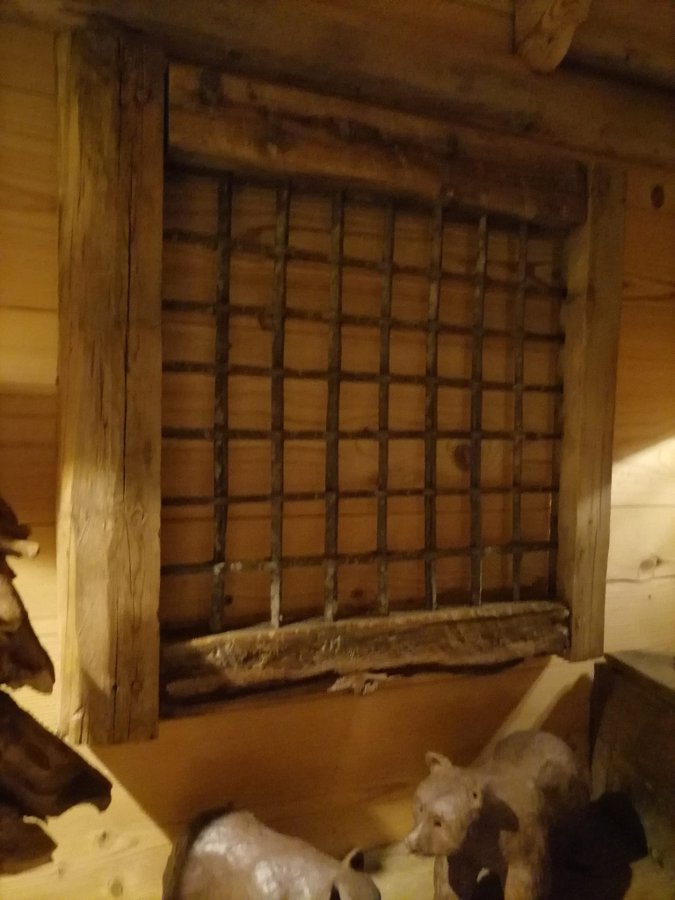 Grille en fer forg 17me s.