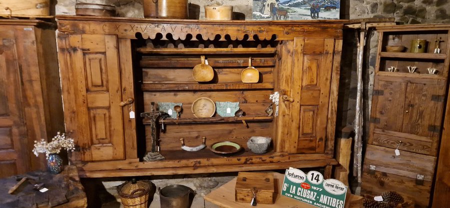 Tablette de Haute-Maurienne en mlze date 1670